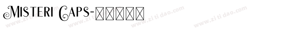 Misteri Caps字体转换